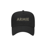 Armie Black/Green Baseball Hat