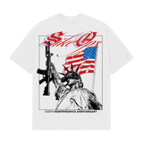 Lady Libertee White Tee