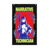 Narrative Technician Wall Flag