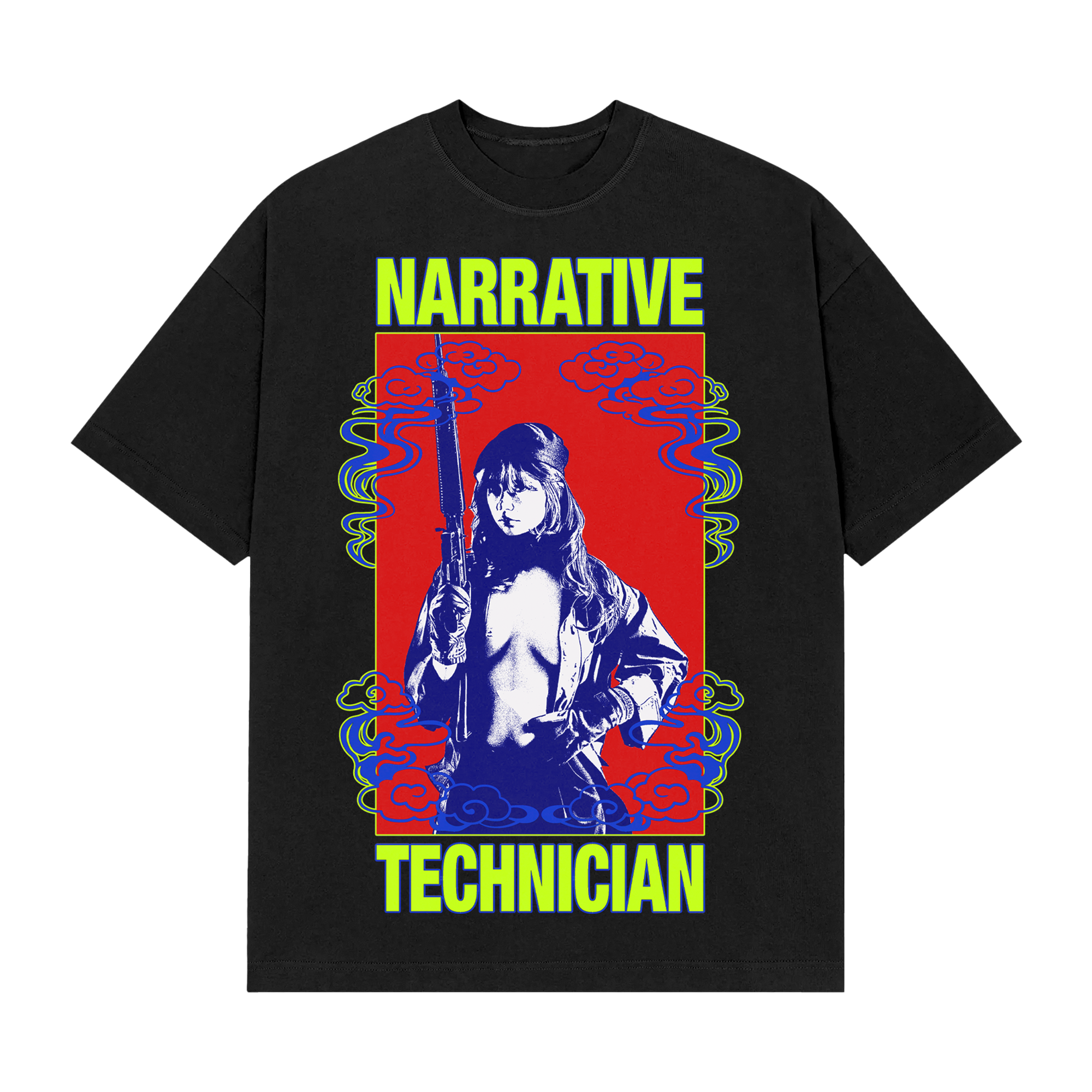 Narrative Technician Black Tee – Sike Ops