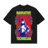 Narrative Technician Black Tee