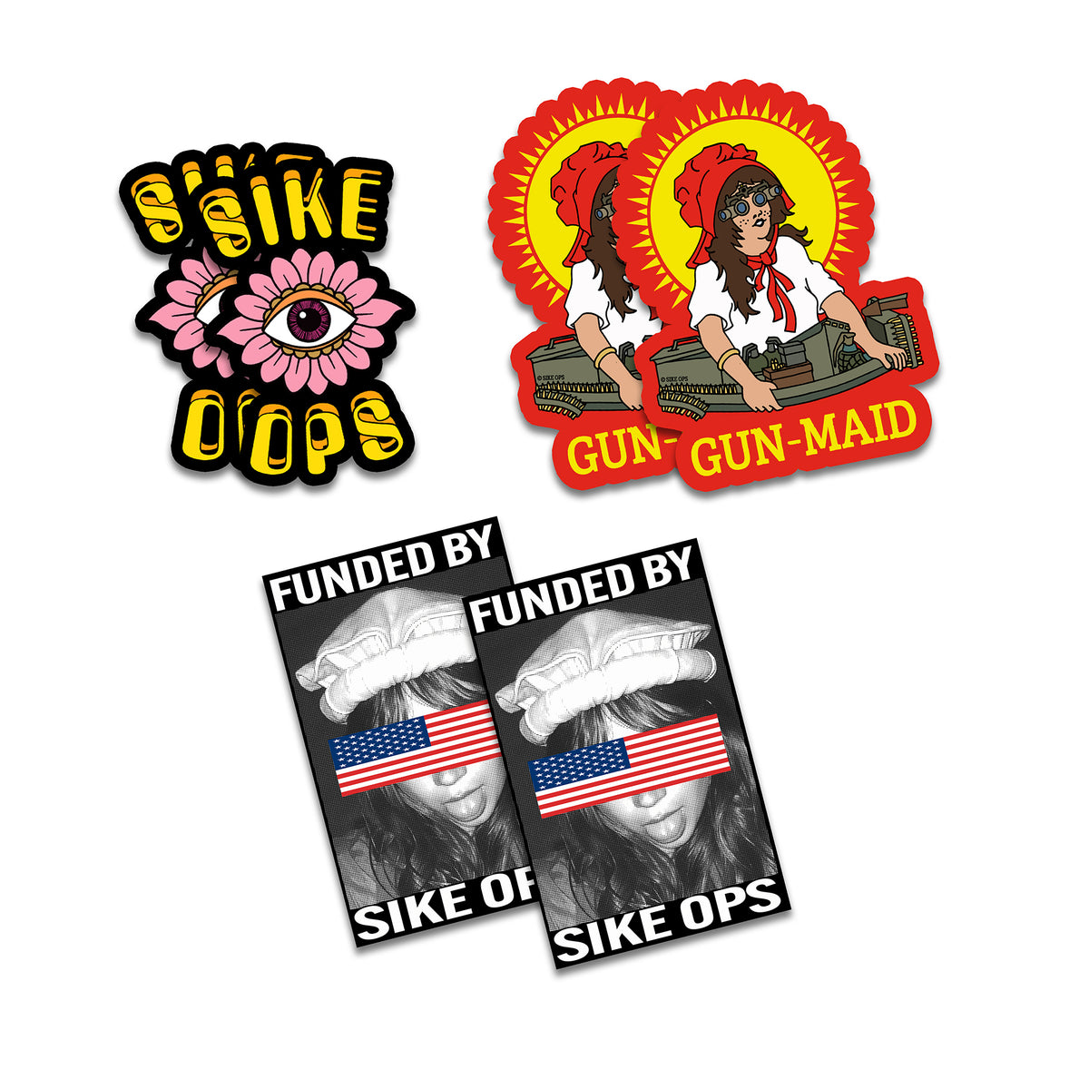 F/W 2026 Sticker Pack - Set 02, Sike Ops F/W 2026