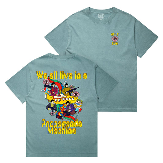 Propaganda Machine Faded Chalk Tee, Sike Ops F/W 2026